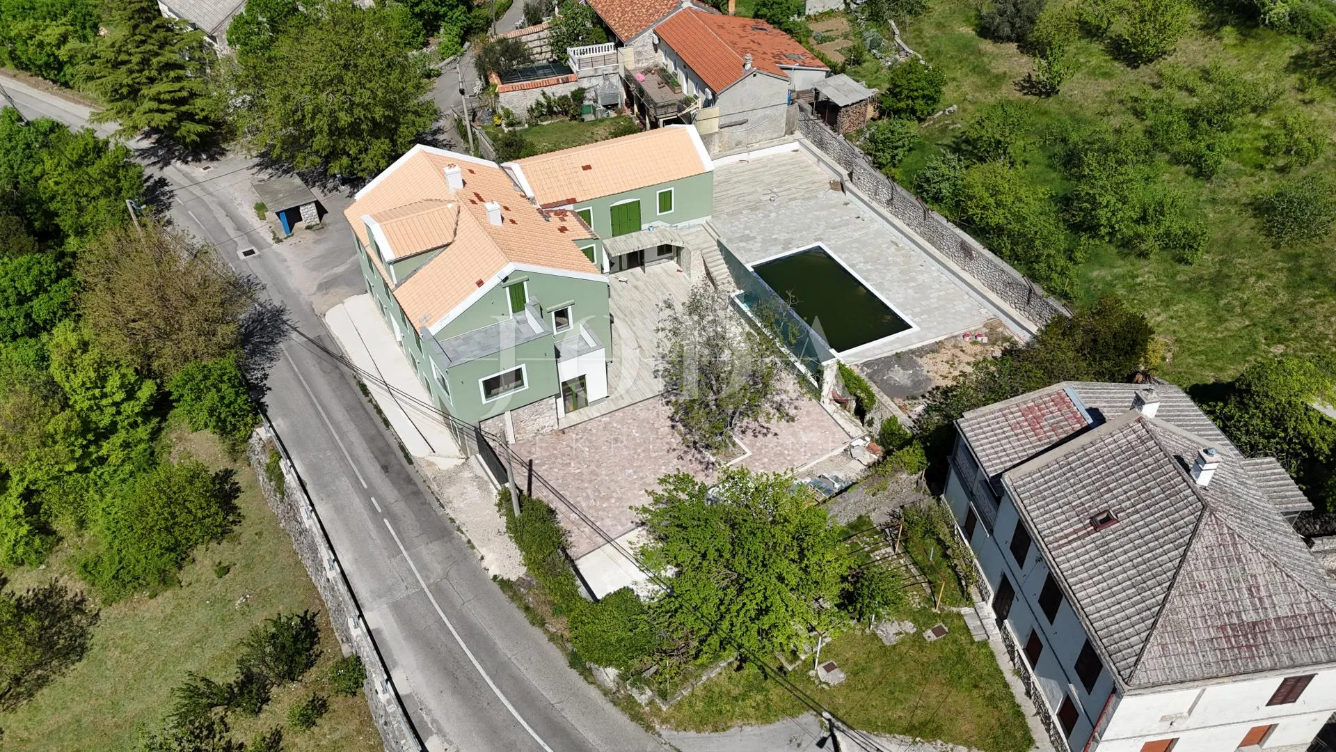 luksuzna kamena vila s bazenom i pogledom na more – grižane, crikveničko zaleđe - slika 94
