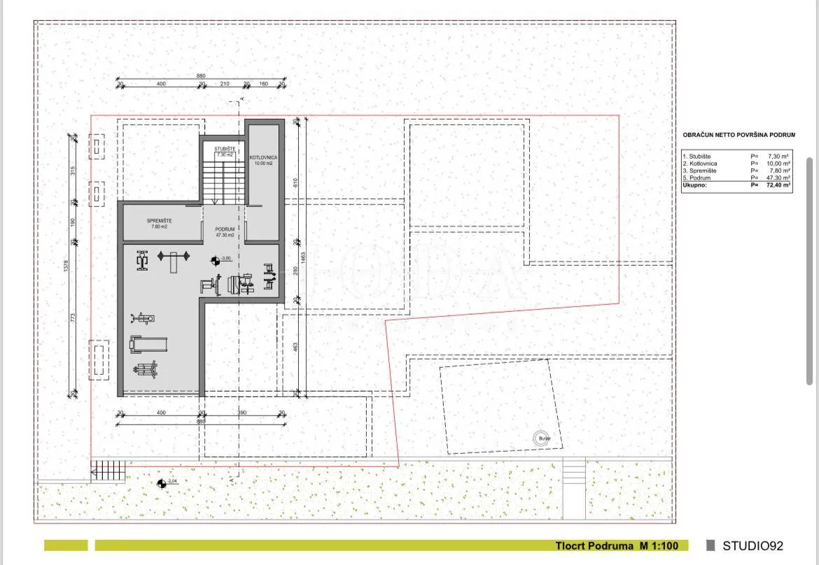 labin, okolica, villa u fazi roh-bau, na moru sa jedinstvenim pogledom - slika 16