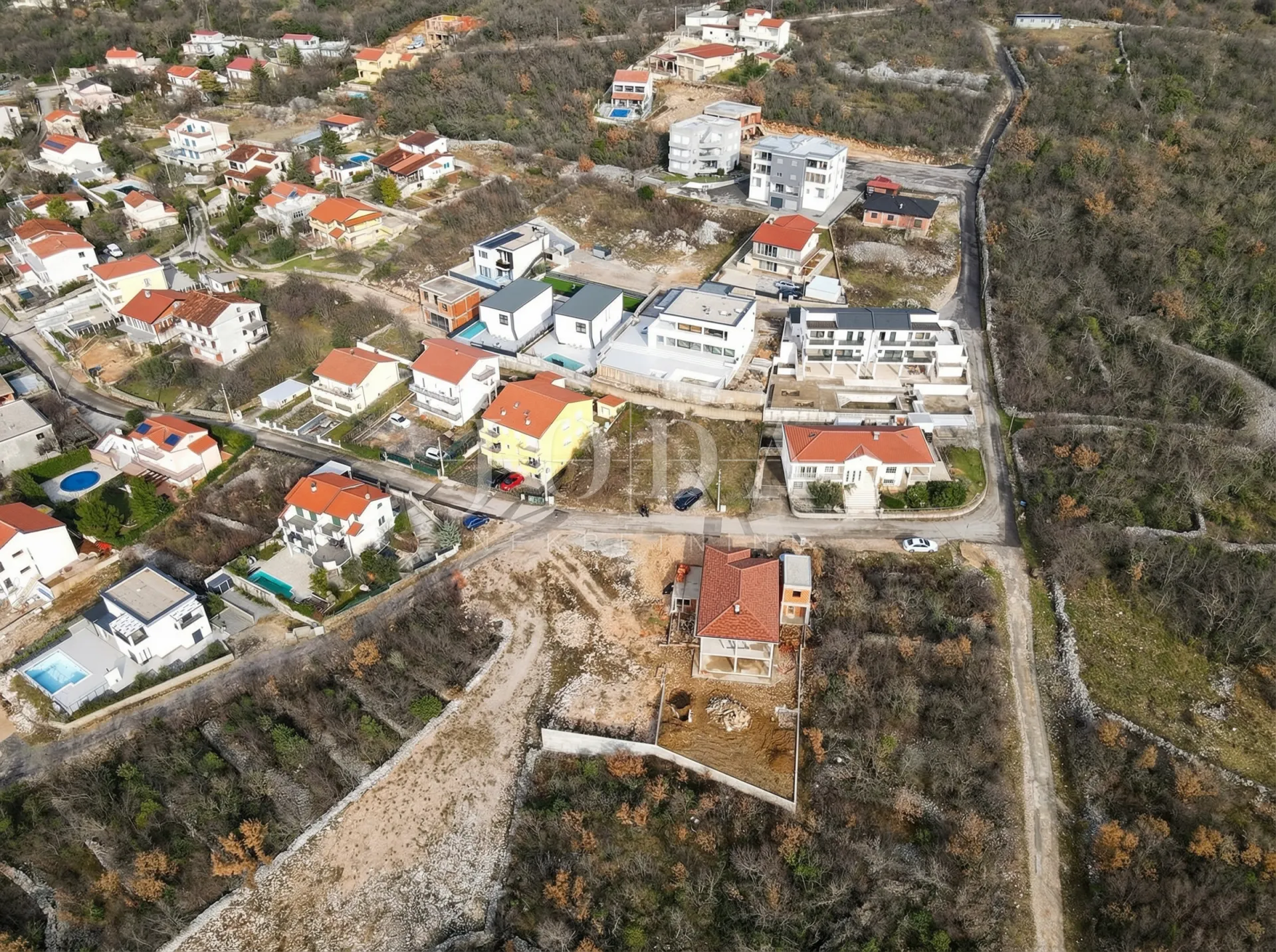 jadranovo građevinski teren s pogledom na more - slika 8