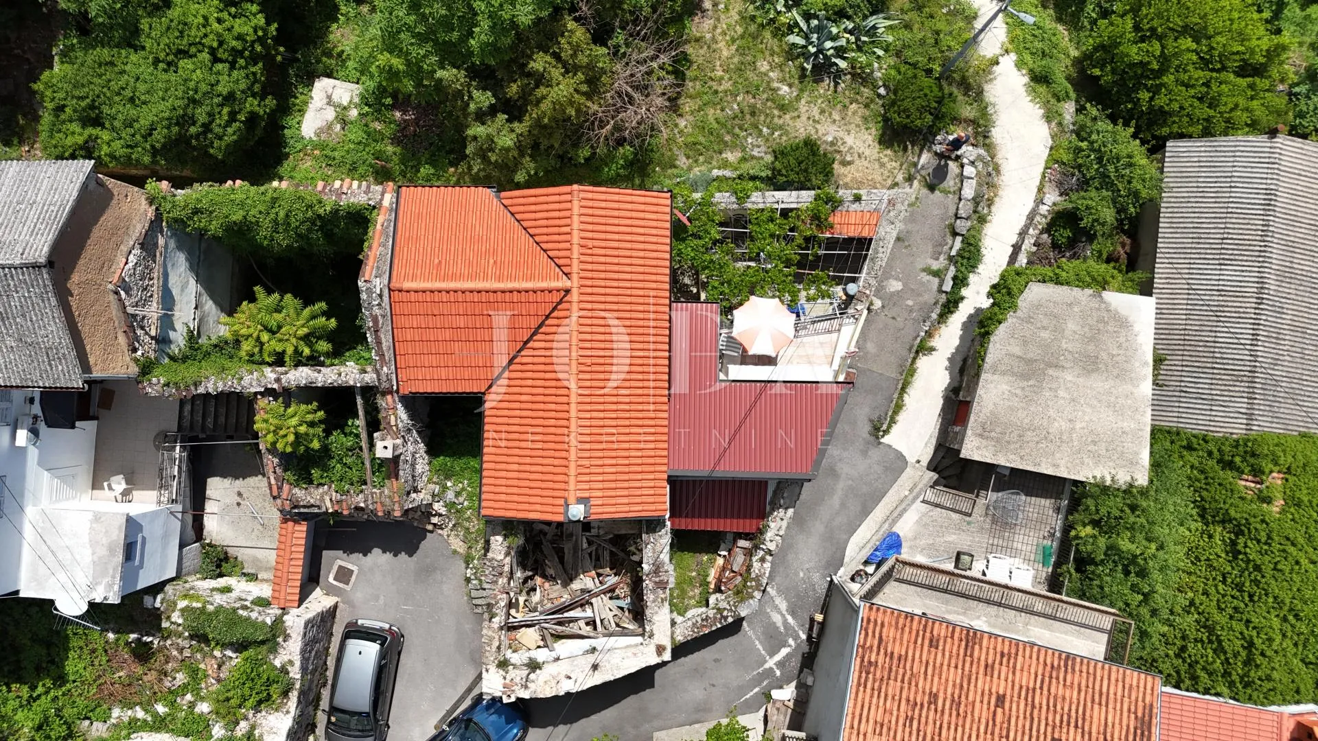 prodaja kuće bribir | balkon, parking, pogled na more - slika 4