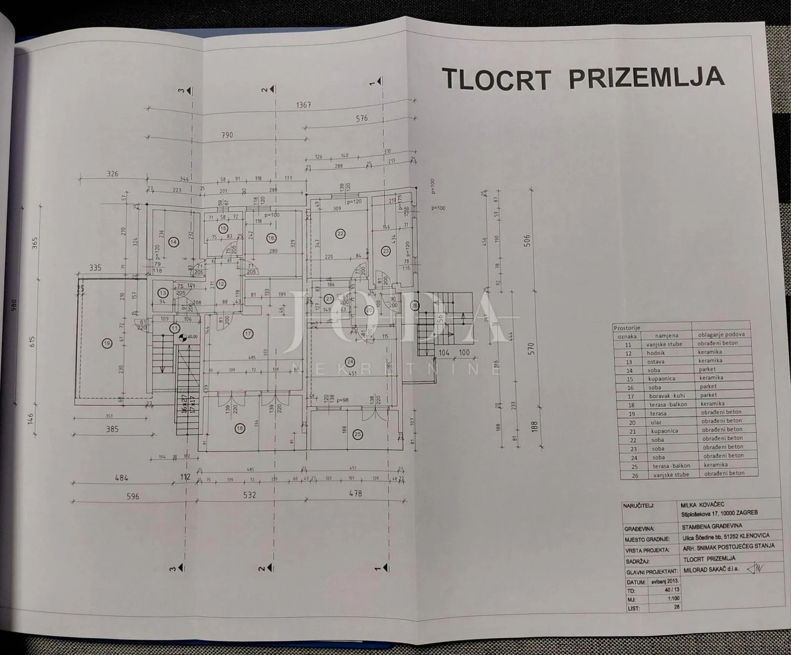 kuća sa 100m od mora sa 6 stambenih jedinica - slika 42