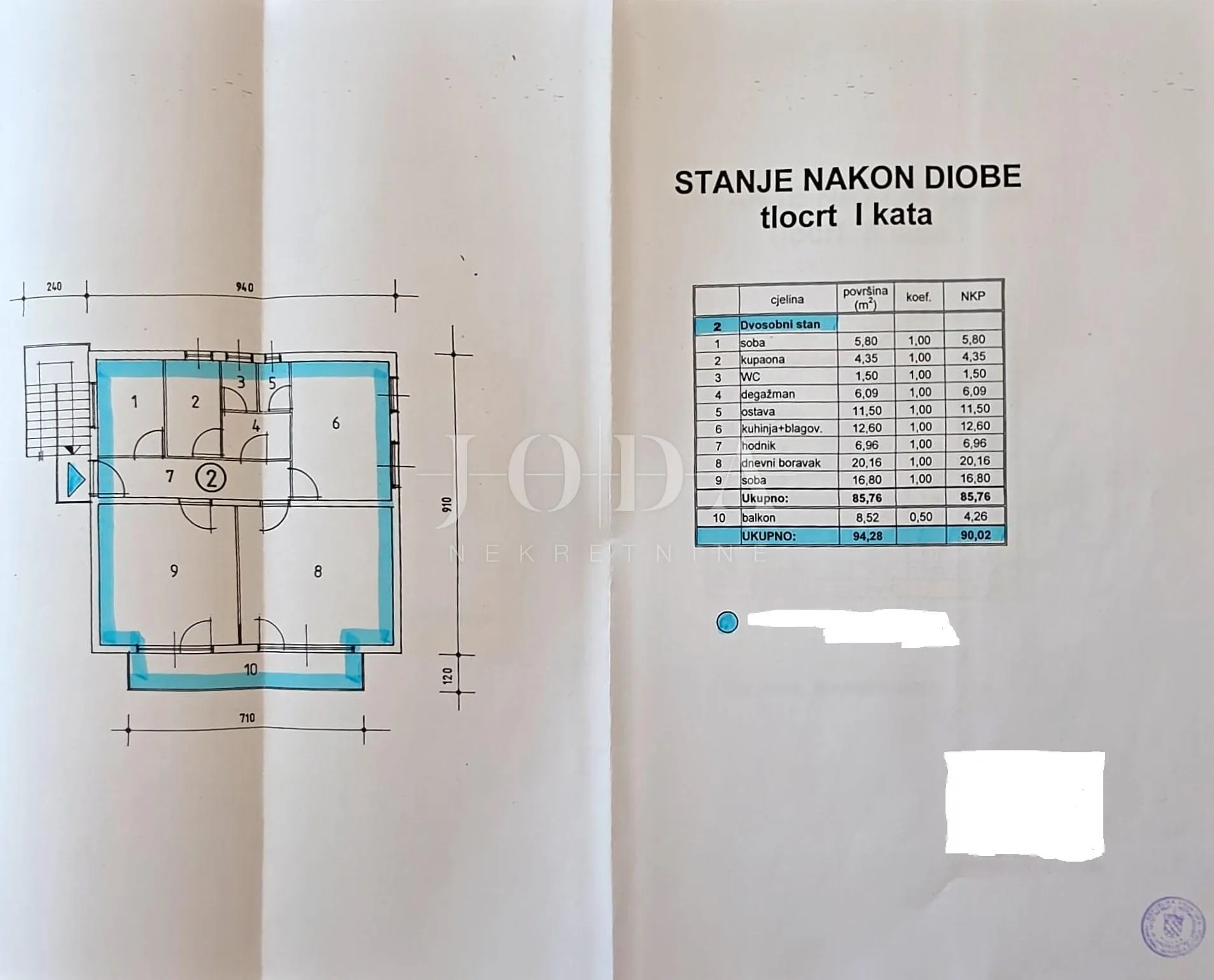 crikvenica, stan s garažom i velikom okućnicom, samo 60 m od mora - slika 26