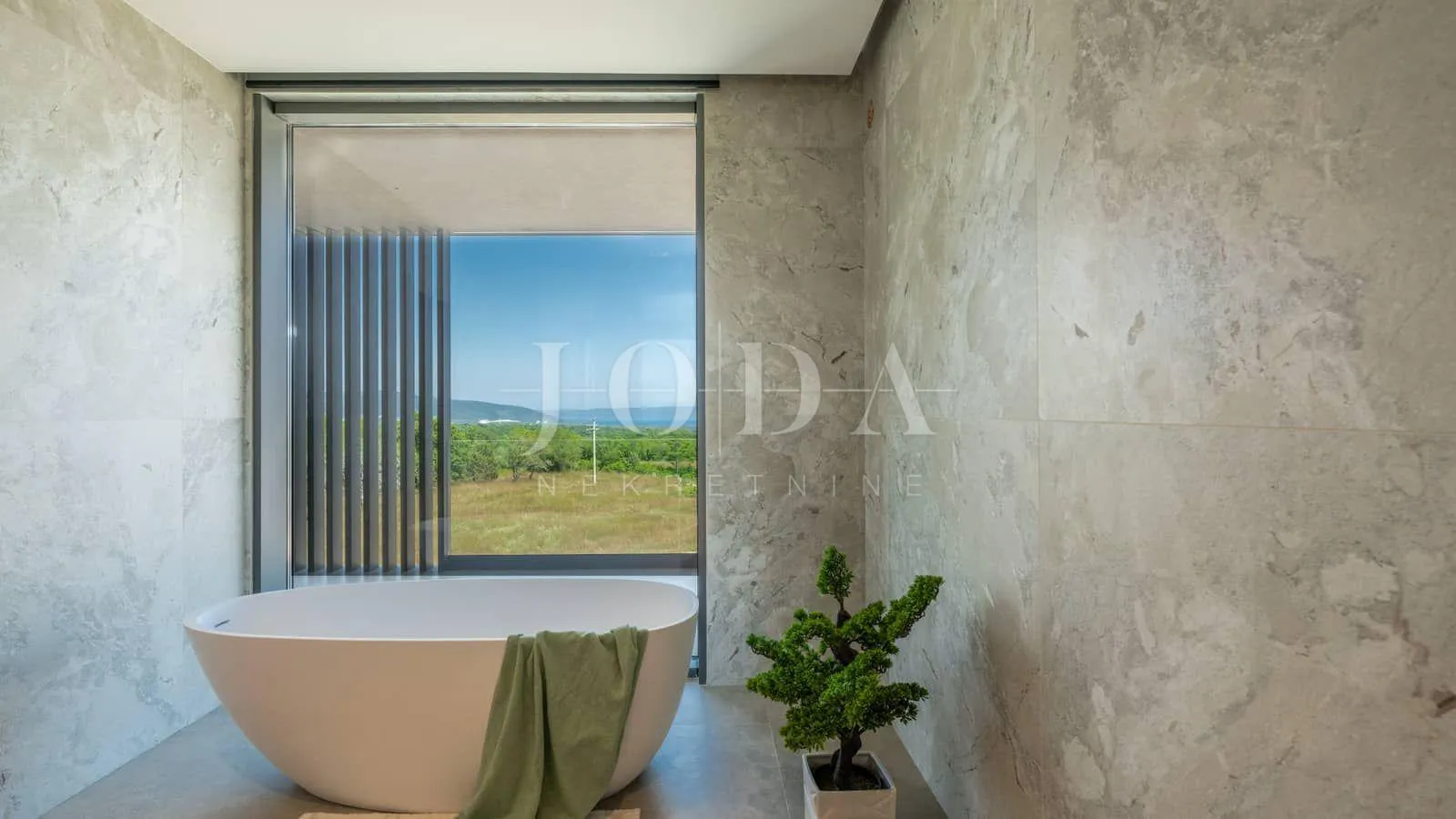 krnica, luksuzna villa moderne arhitekture sa pogledom na more - slika 42