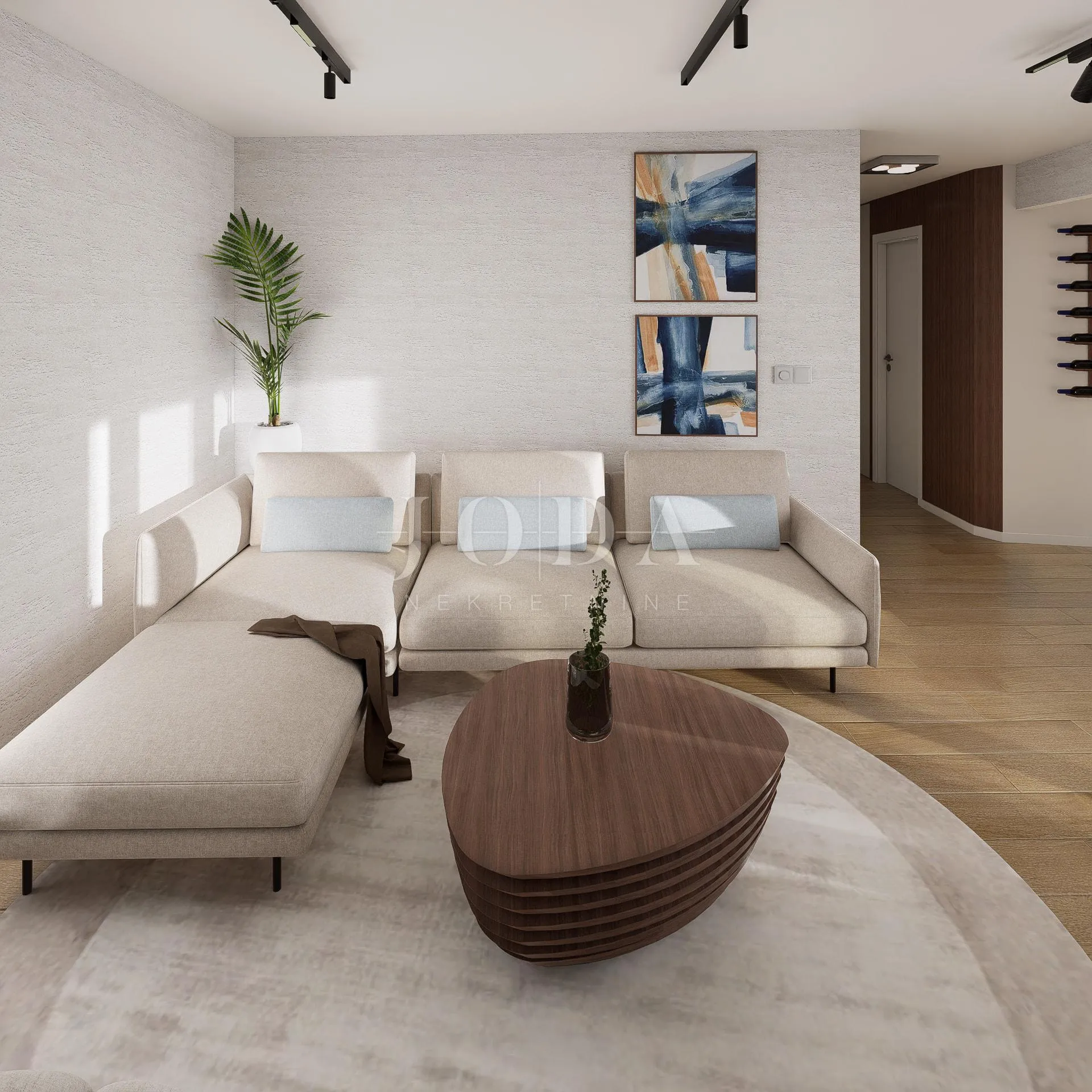crikvenica, trosobni stan + garaža,120.72 m2 - slika 3