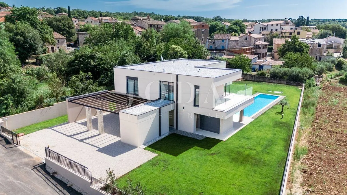 poreč, okolica, luksuzna nova villa - slika 2