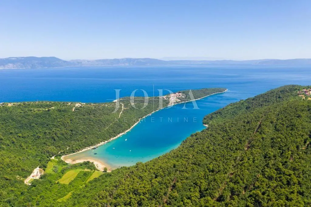 labin, okolica, kuća sa bazenom i prekrasnim pogledom na more - slika 37