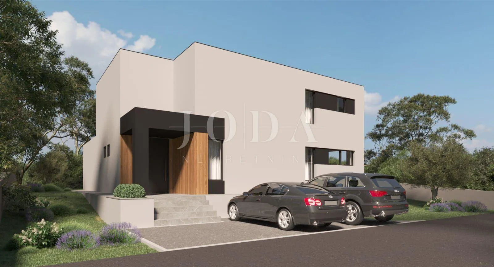kršan, moderna villa na kraju mjesta - slika 3