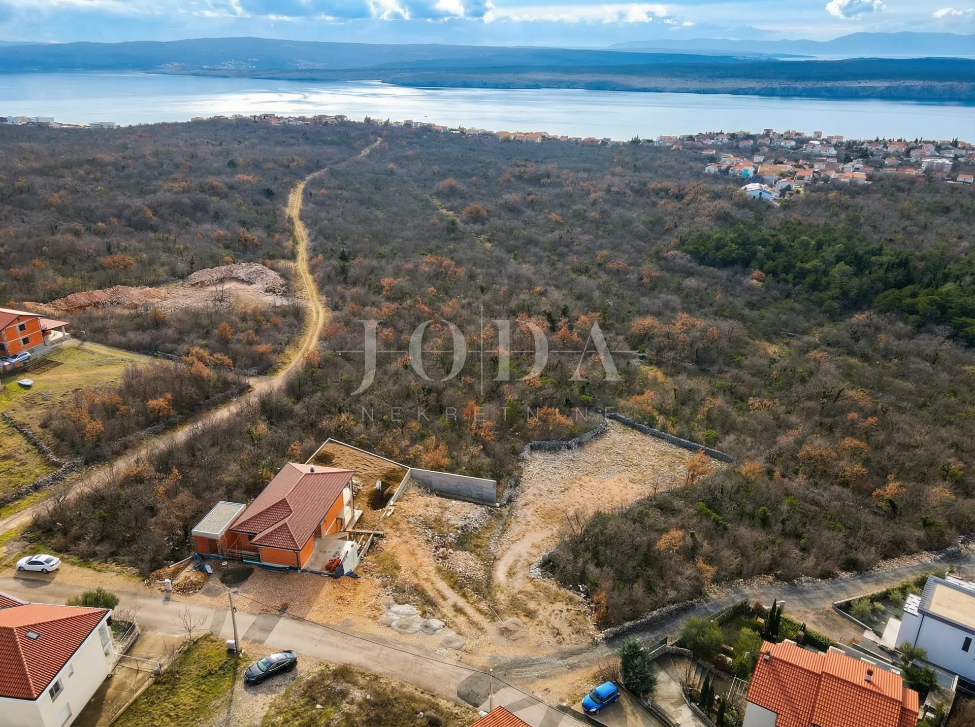 jadranovo građevinski teren s pogledom na more - slika 4