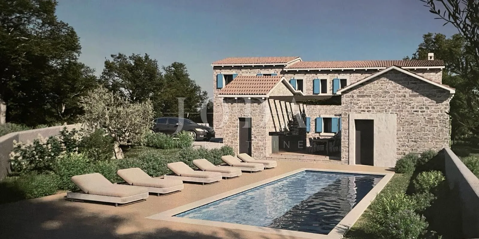 prilika!sniženo!istarska kamena kuća za adaptaciju,kršan okolica - slika 1