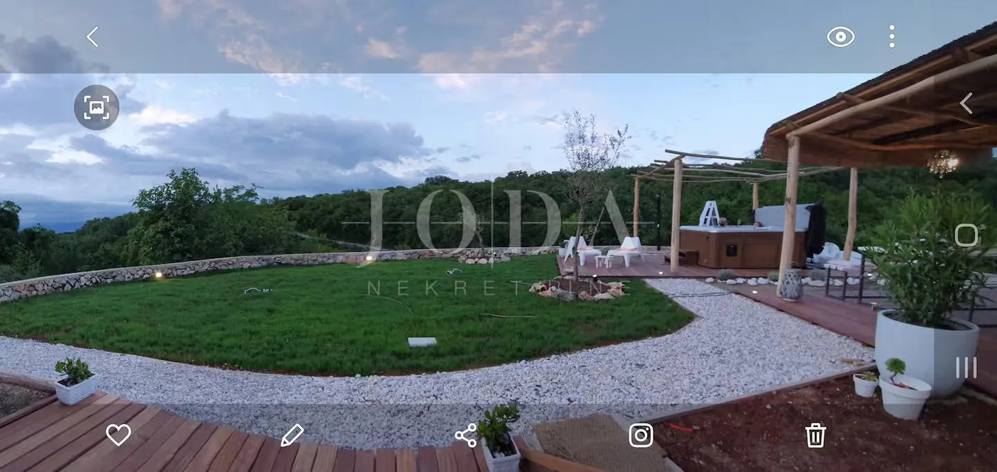 adaptirana kamena kuća otok krk - slika 15