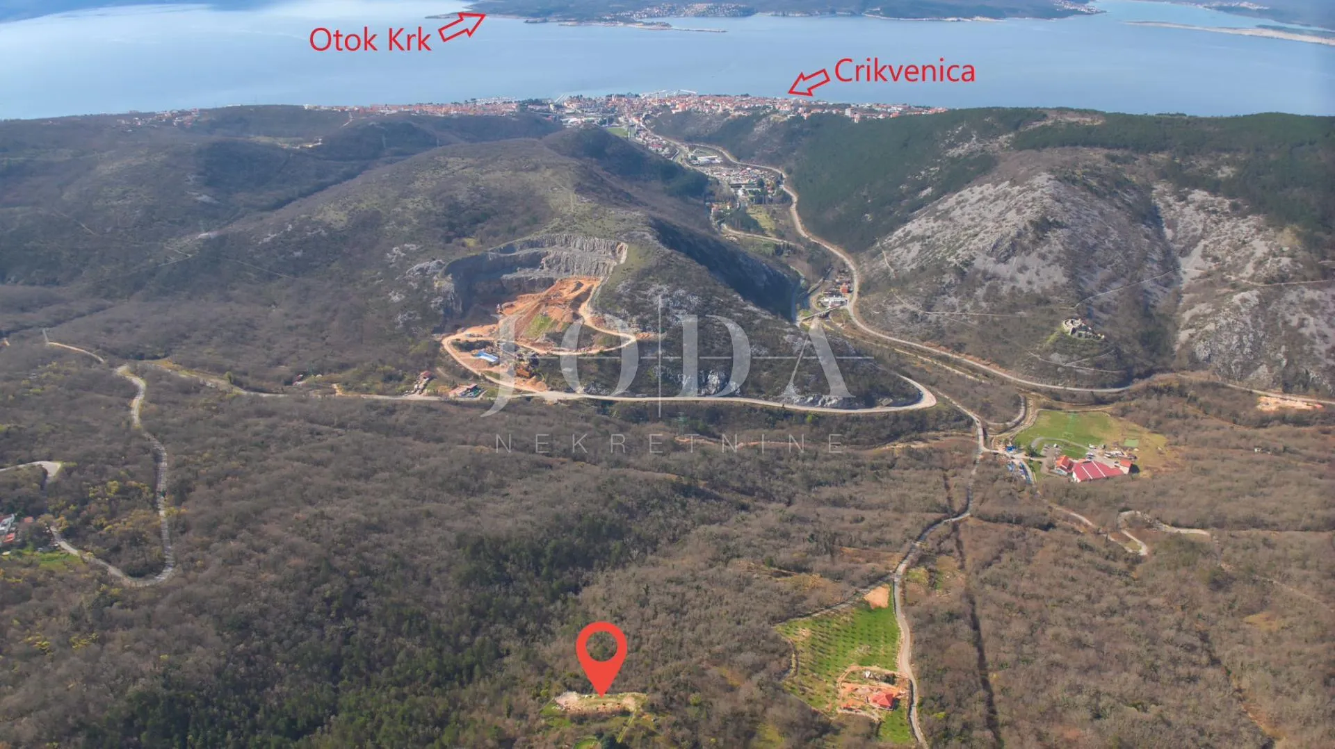 grižane teren sa građevinskom dozvolom - slika 9