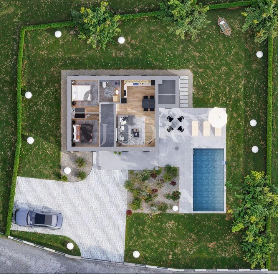 roh-bau kuća sa bazenom,barban okolica - slika 16