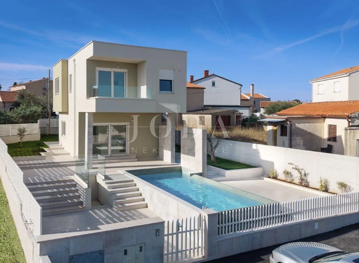 Ližnjan, nova moderna Villa sa pogledom na more