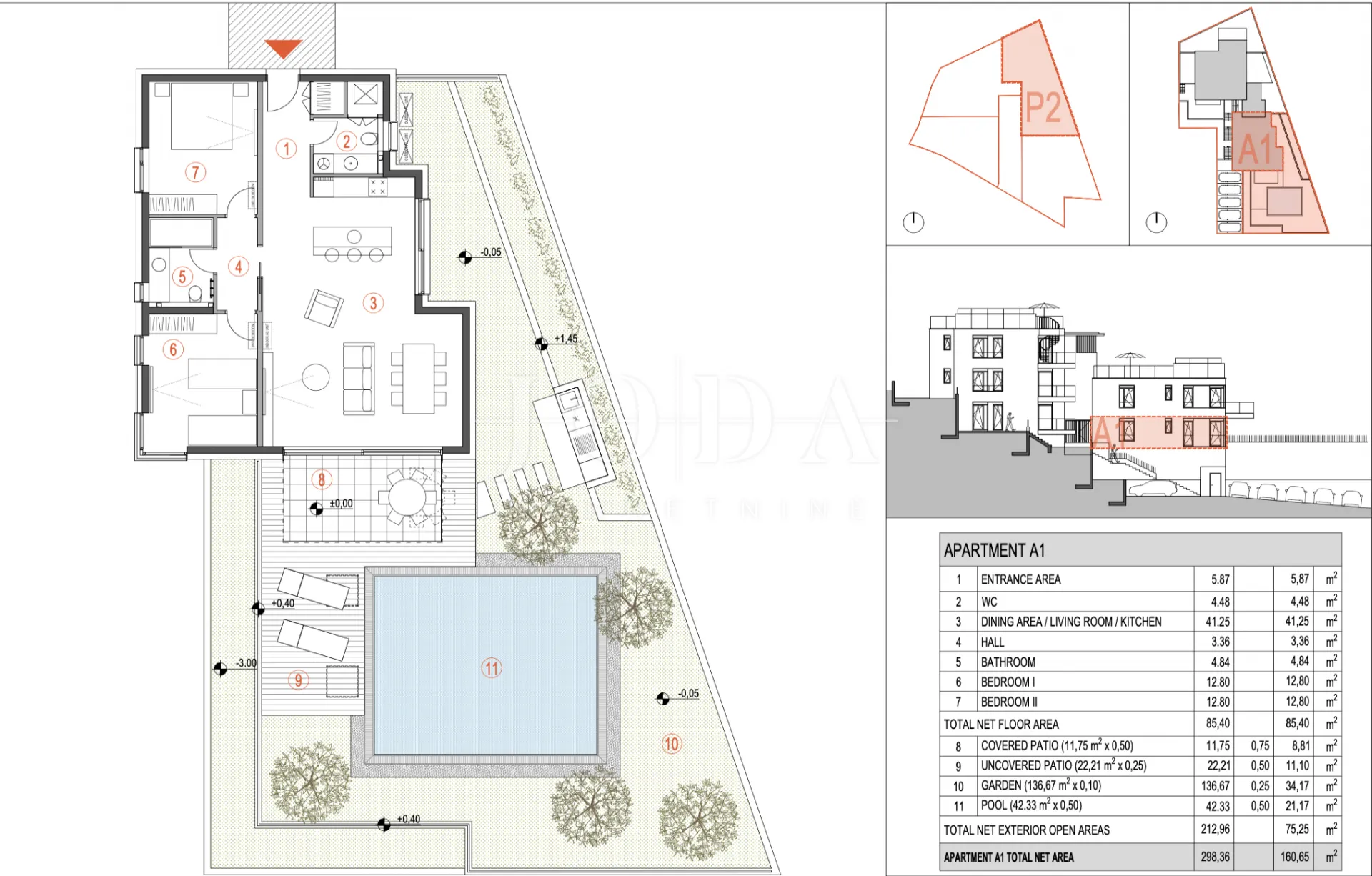 primošten luksuzan apartman s pogledom na more - slika 33