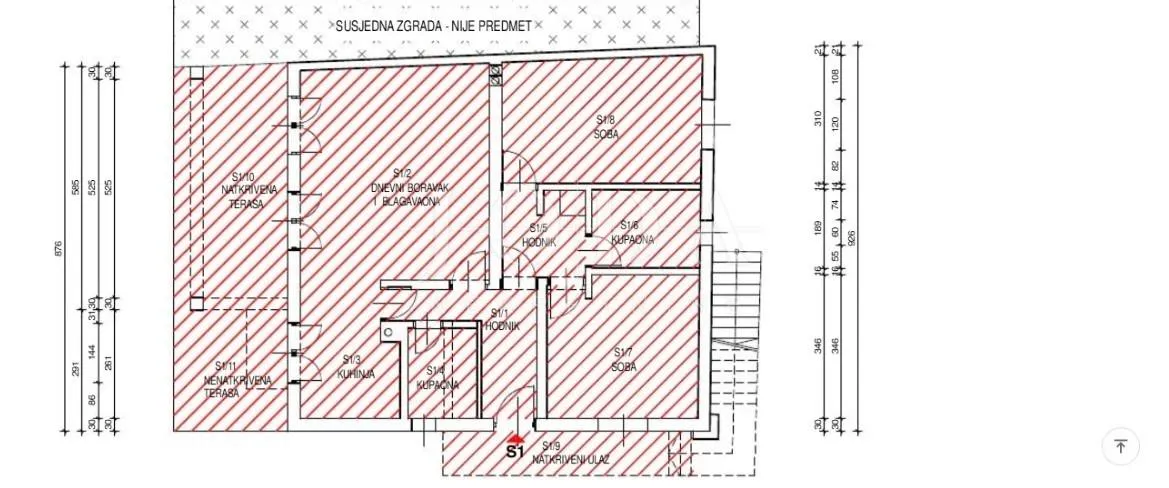 crikvenica- stan u prizemlju u blizini centra - slika 8