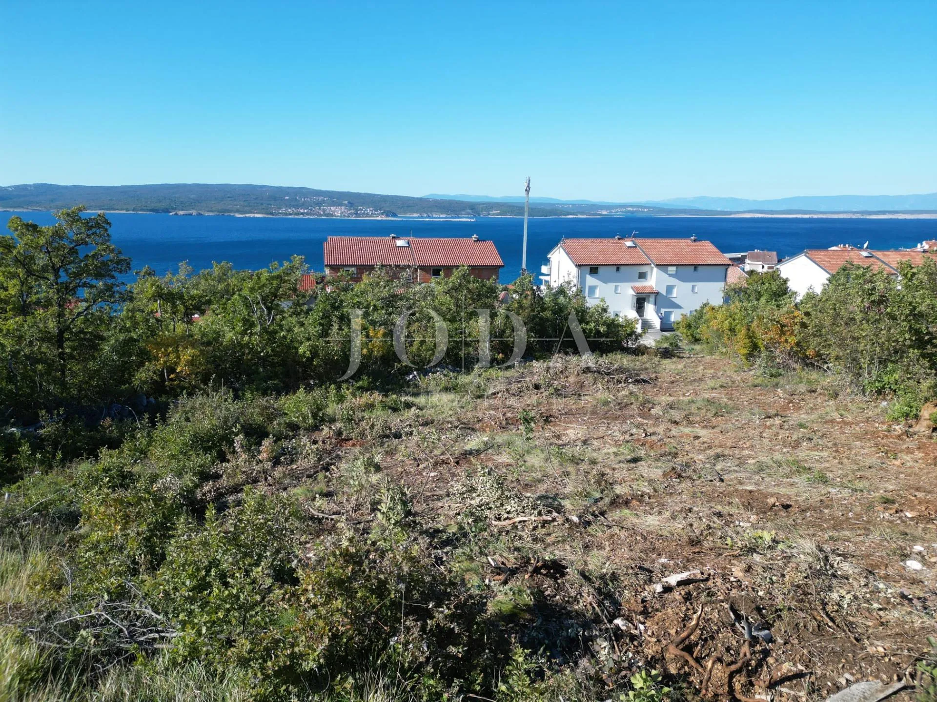 Crikvenica – započeta gradnja obiteljske kuće s bazenom