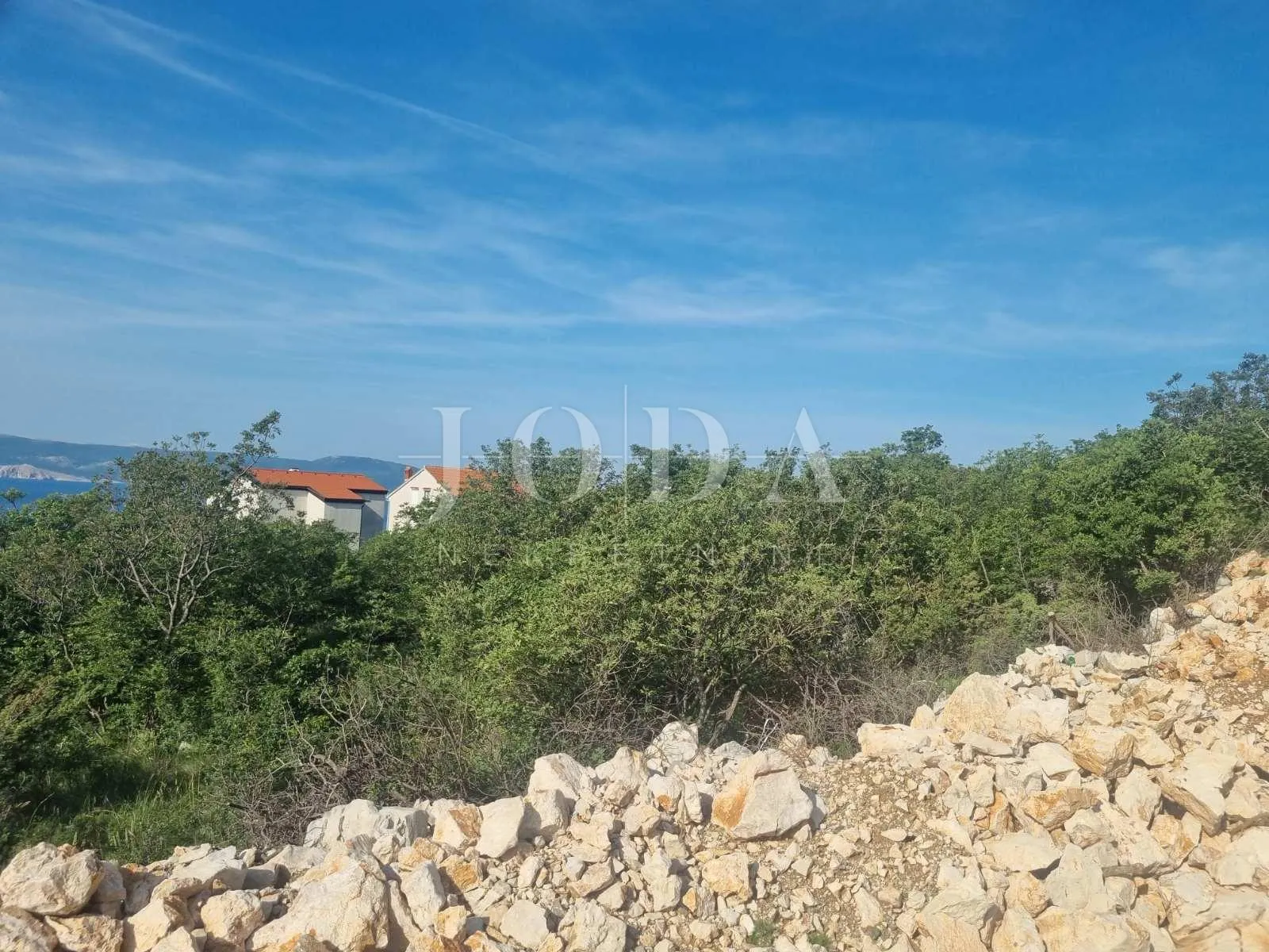 novi vinodolski, građevinski teren 1494m2 sa pogledom na more - slika 4