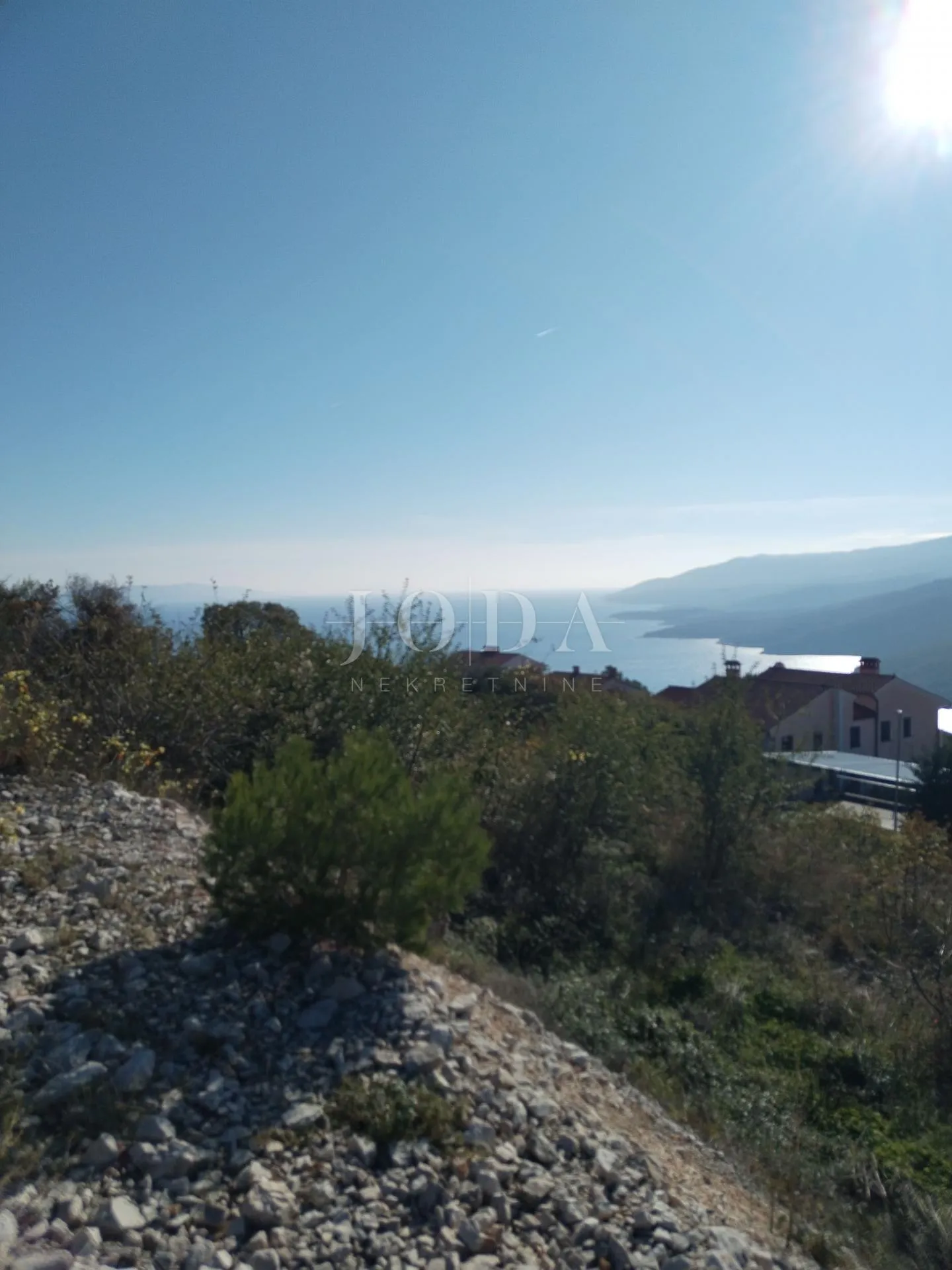 rabac, građevinski teren sa prekrasnim pogledom na more - slika 2