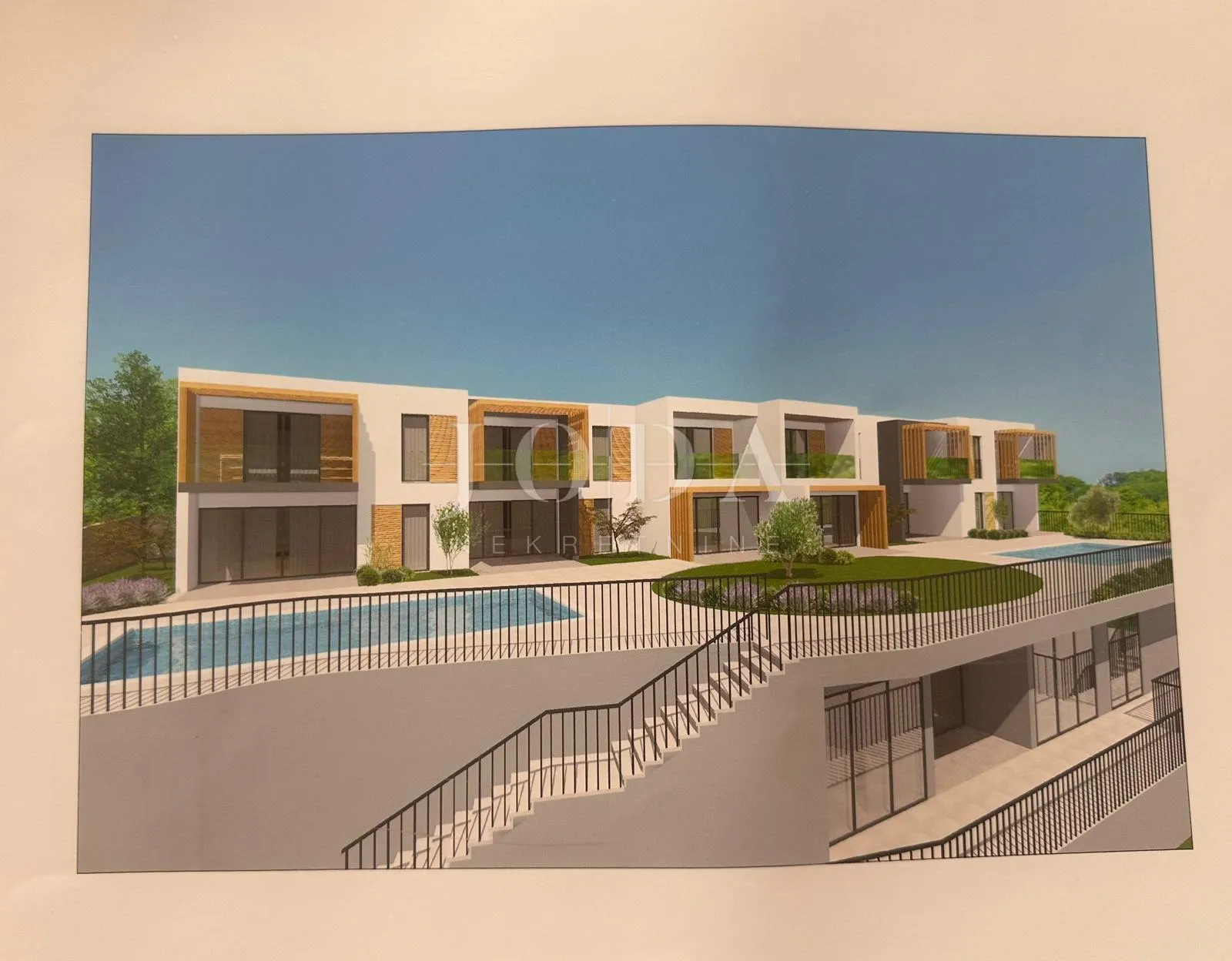 rabac, građevinsko zemljište sa građevinskom dozvolom, projektom i pogledom na more - slika 10