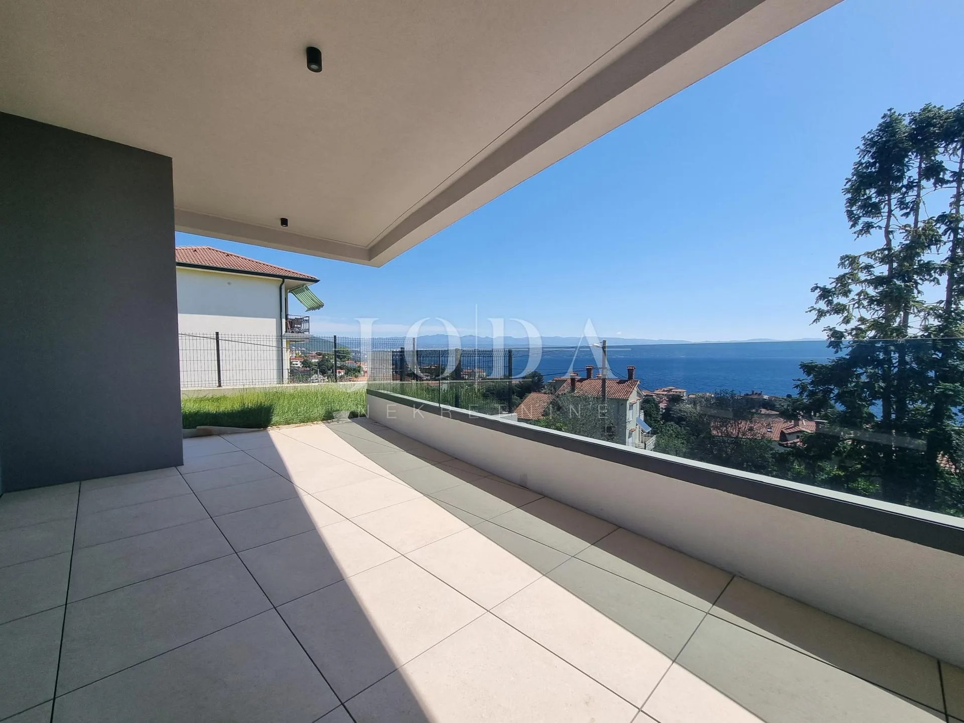 lovran – penthouse u novogradnji s pogledom na more - slika 8