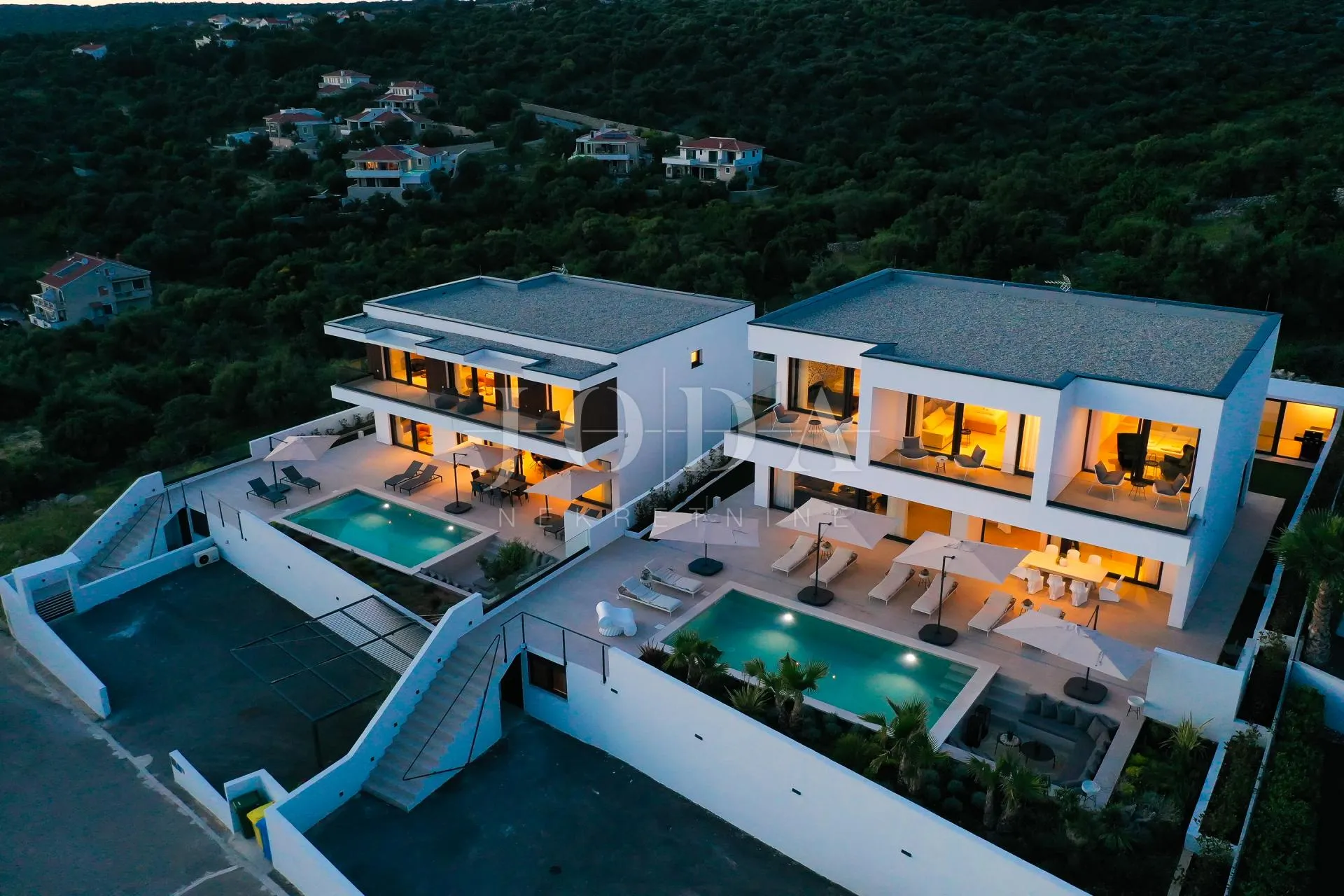 otok pag luksuzna vila sa pogledom na more - slika 86
