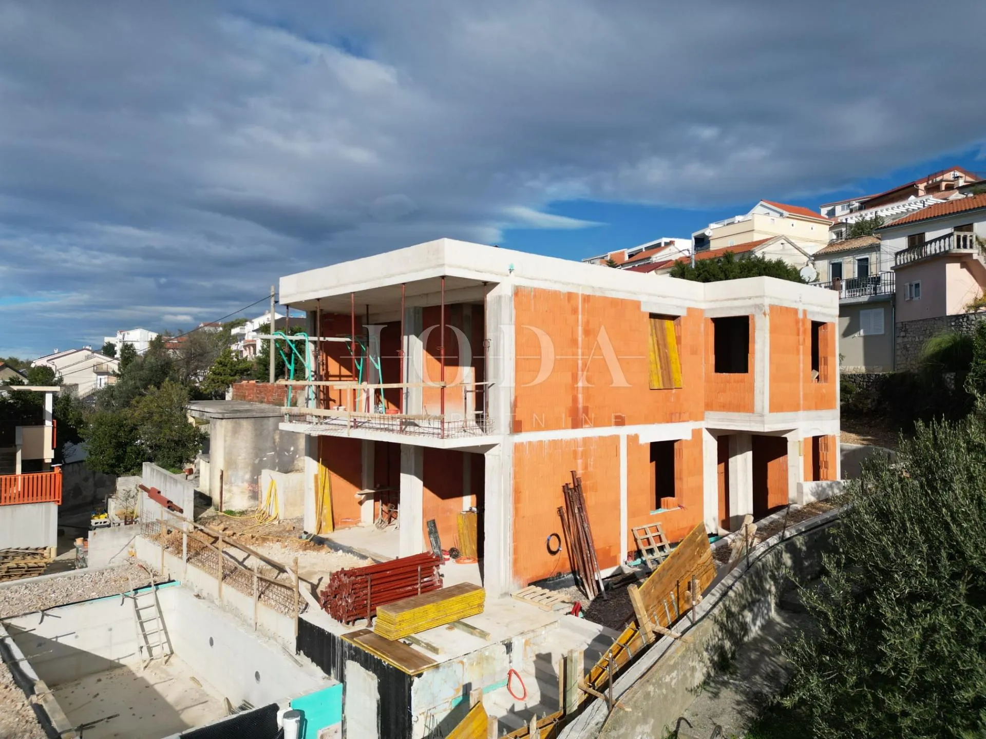 crikvenica stan s bazenom i pogledom na more - slika 2