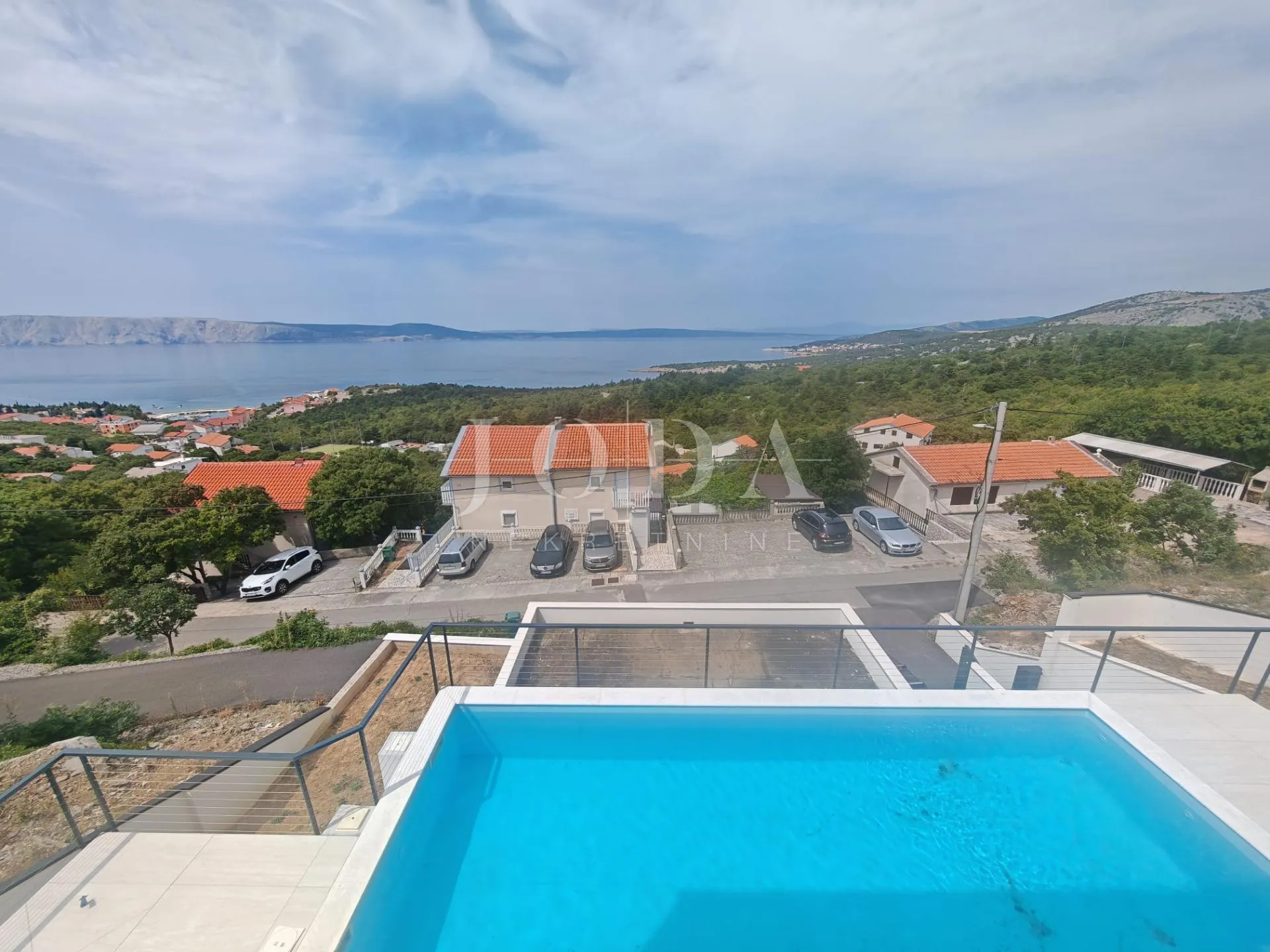 Moderna novogradnja s bazenom - Klenovica, Novi Vinodolski