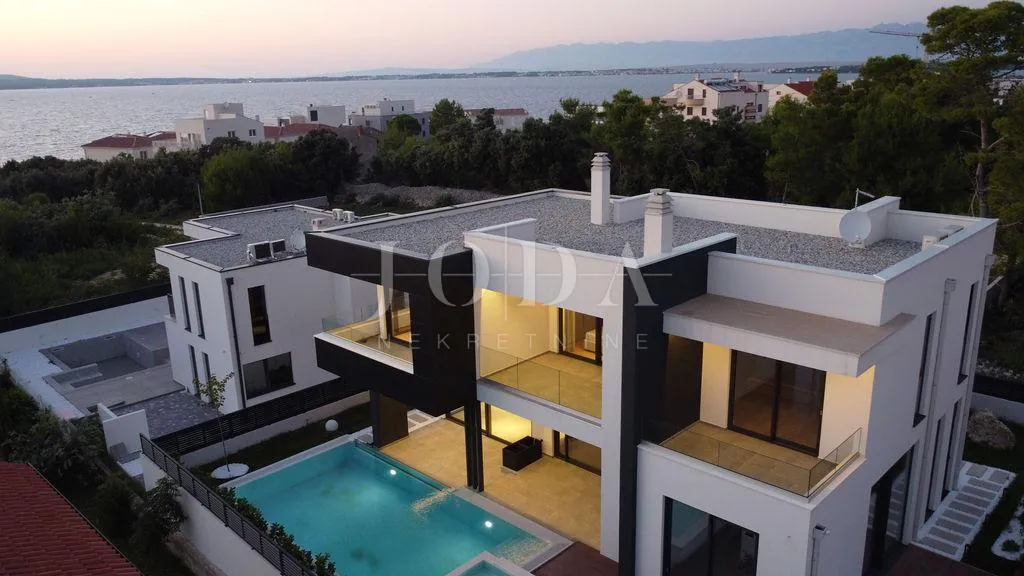 zadar, okolica, moderna vila blizu mora - slika 16