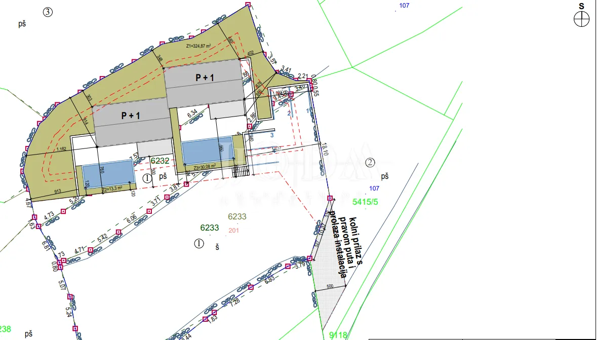 kuća novogradnja crikvenica sa bazenom - slika 41