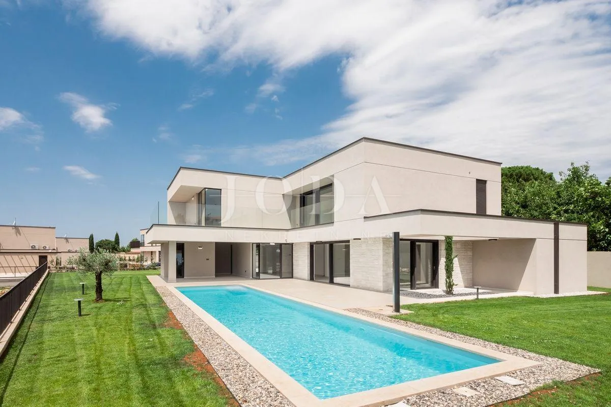 poreč, okolica, luksuzna nova villa - slika 1
