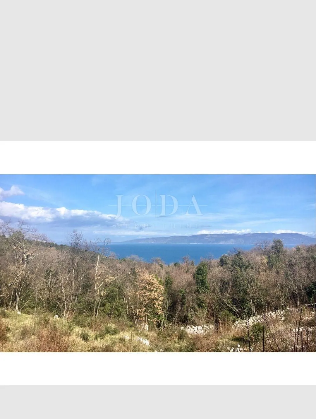 labin, okolica, građevinski teren sa pogledom na more - slika 4