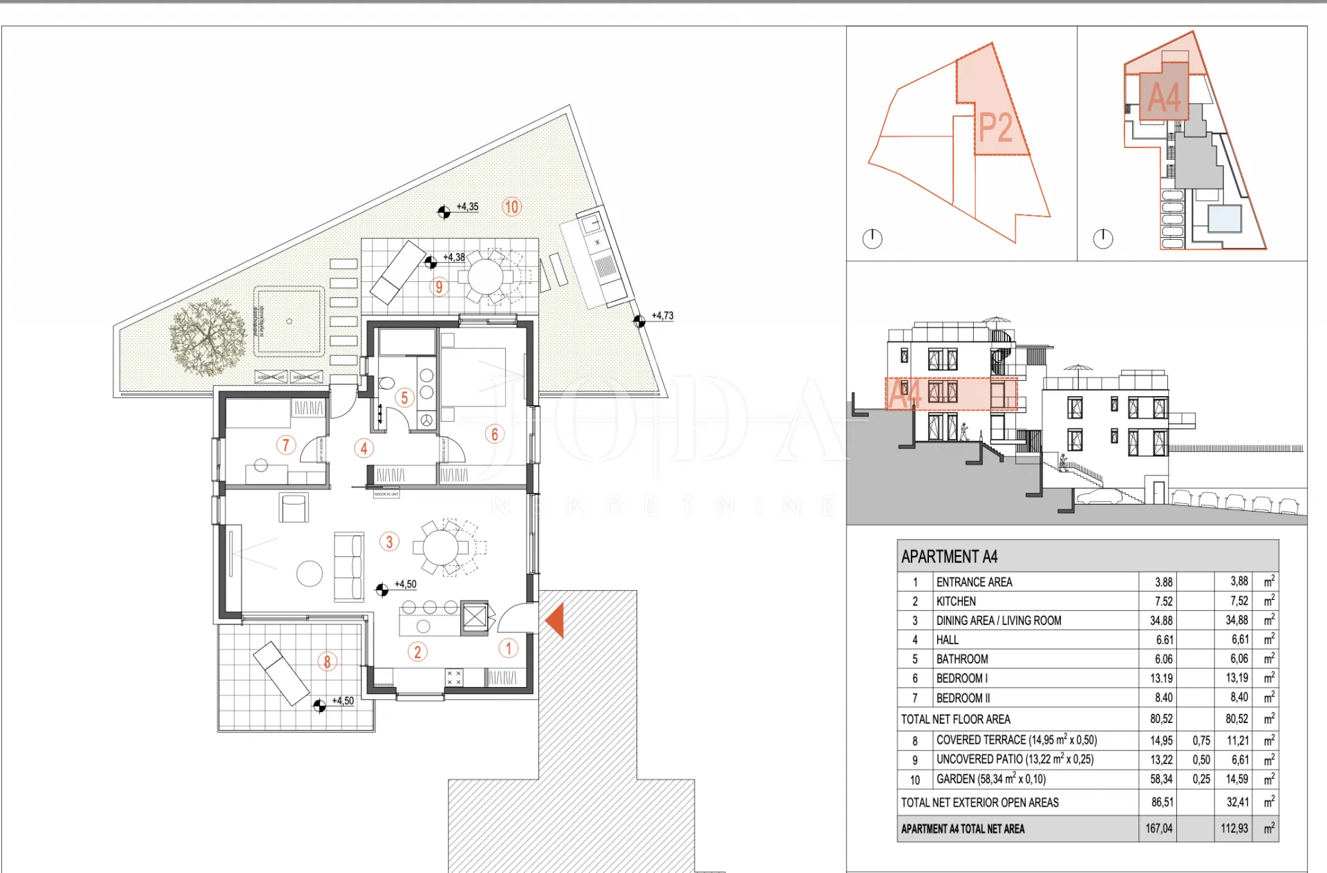 primošten luksuzan apartman s pogledom na more - slika 38