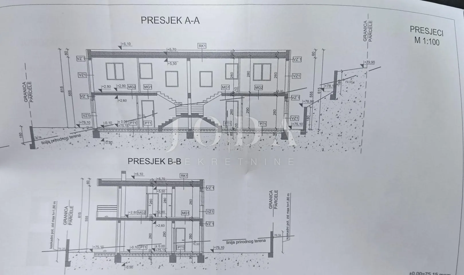 crikvenica – započeta gradnja obiteljske kuće s bazenom - slika 14
