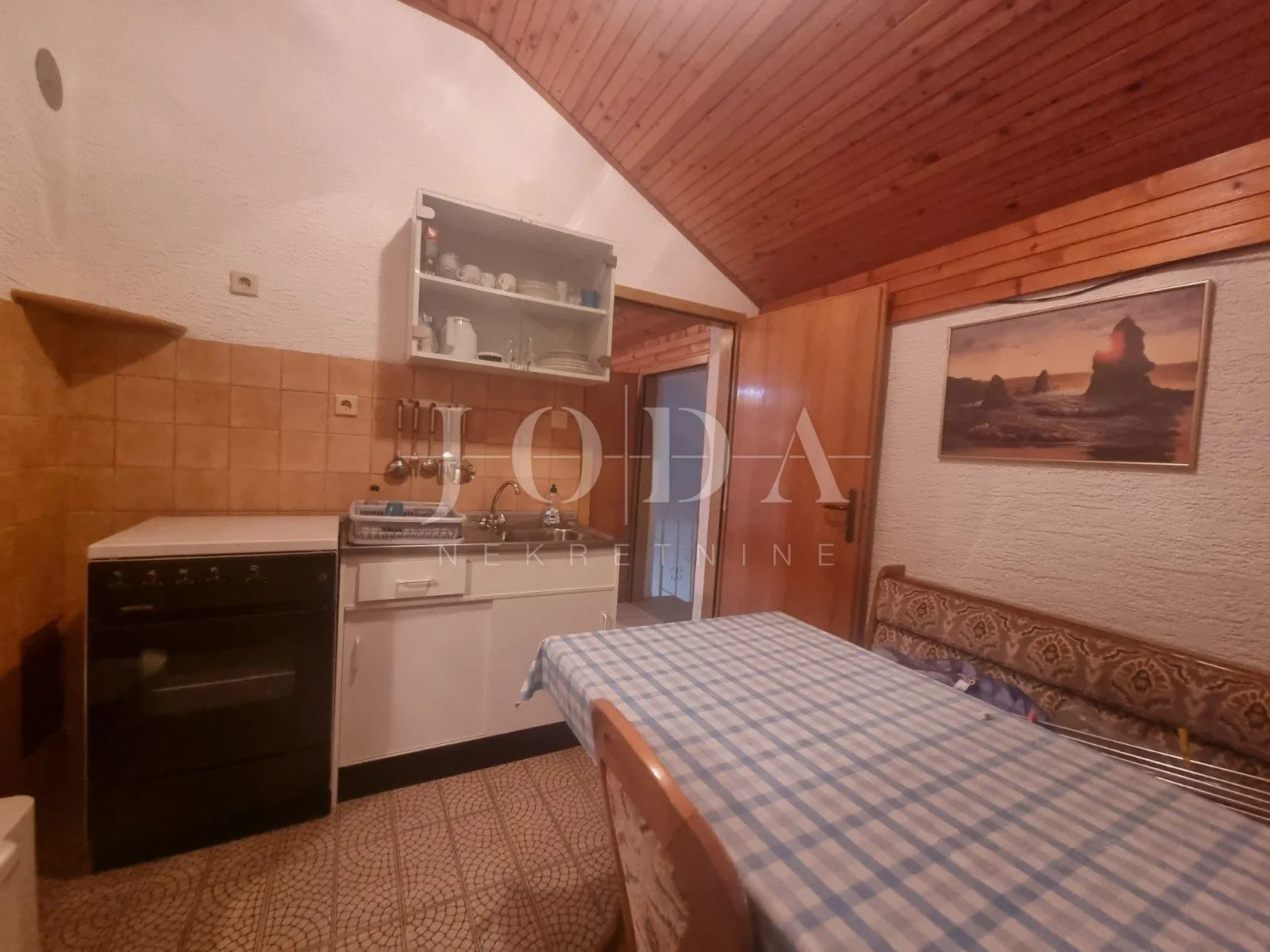 klenovica, stan 84,12m2, pogled na more - slika 3