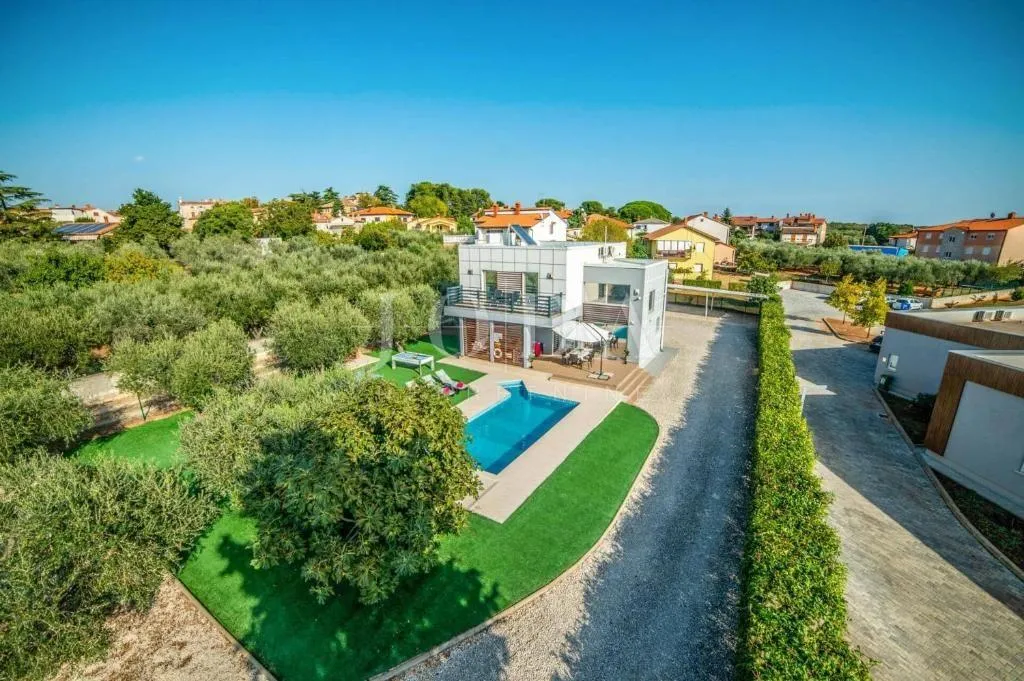 vodnjan, villa sa pogledom na brijune i grijanim bazenom - slika 6