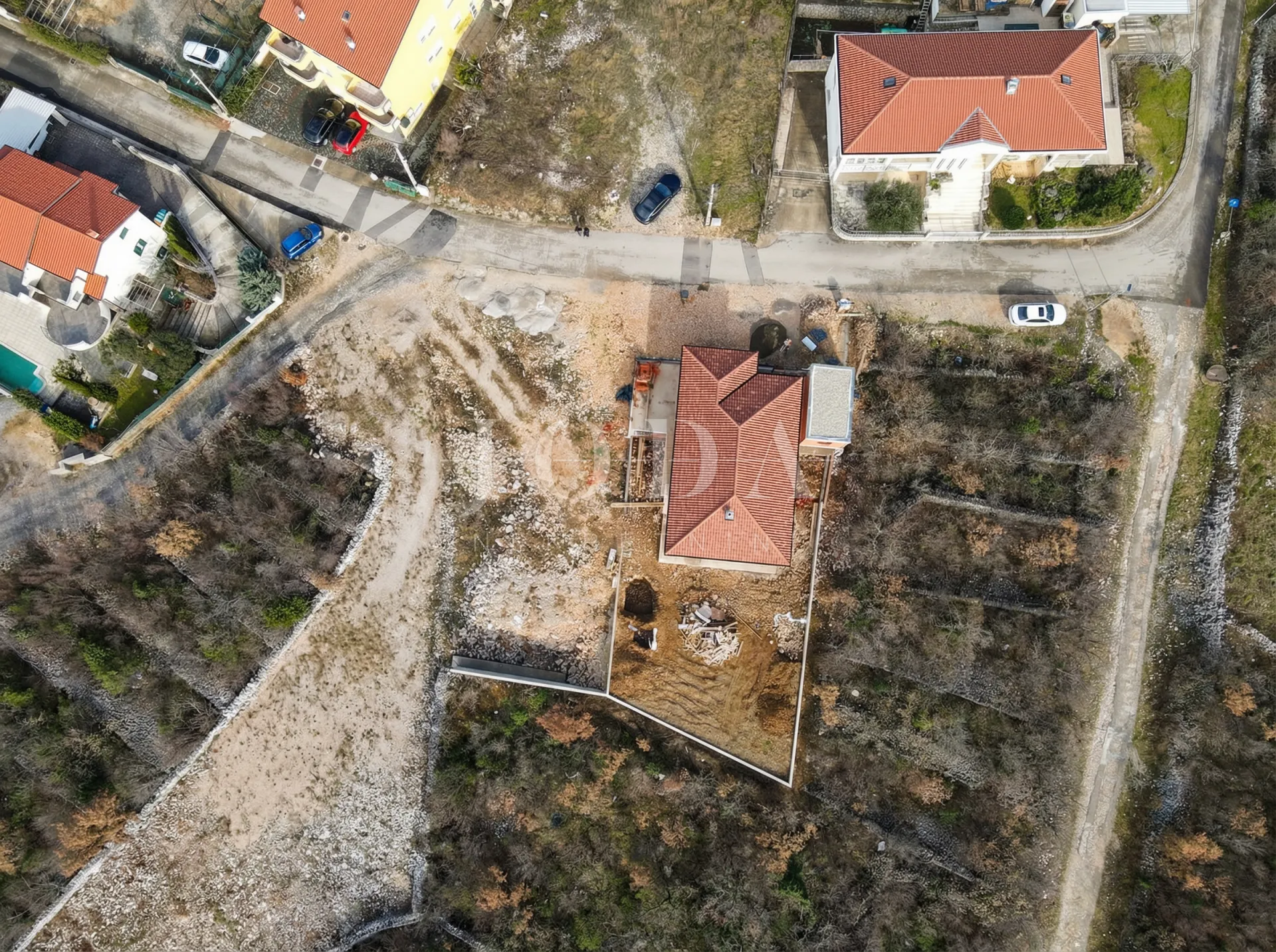 jadranovo građevinski teren s pogledom na more - slika 7