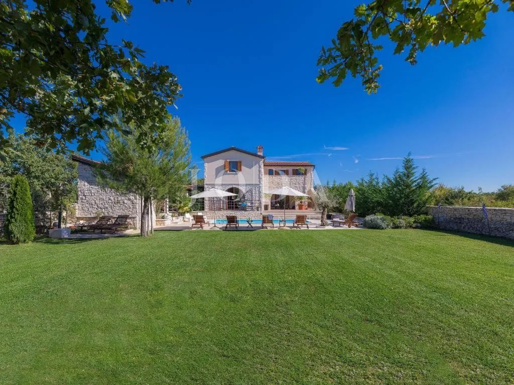 svetvinčenat, okolica, prekrasna villa sa bazenom - slika 3