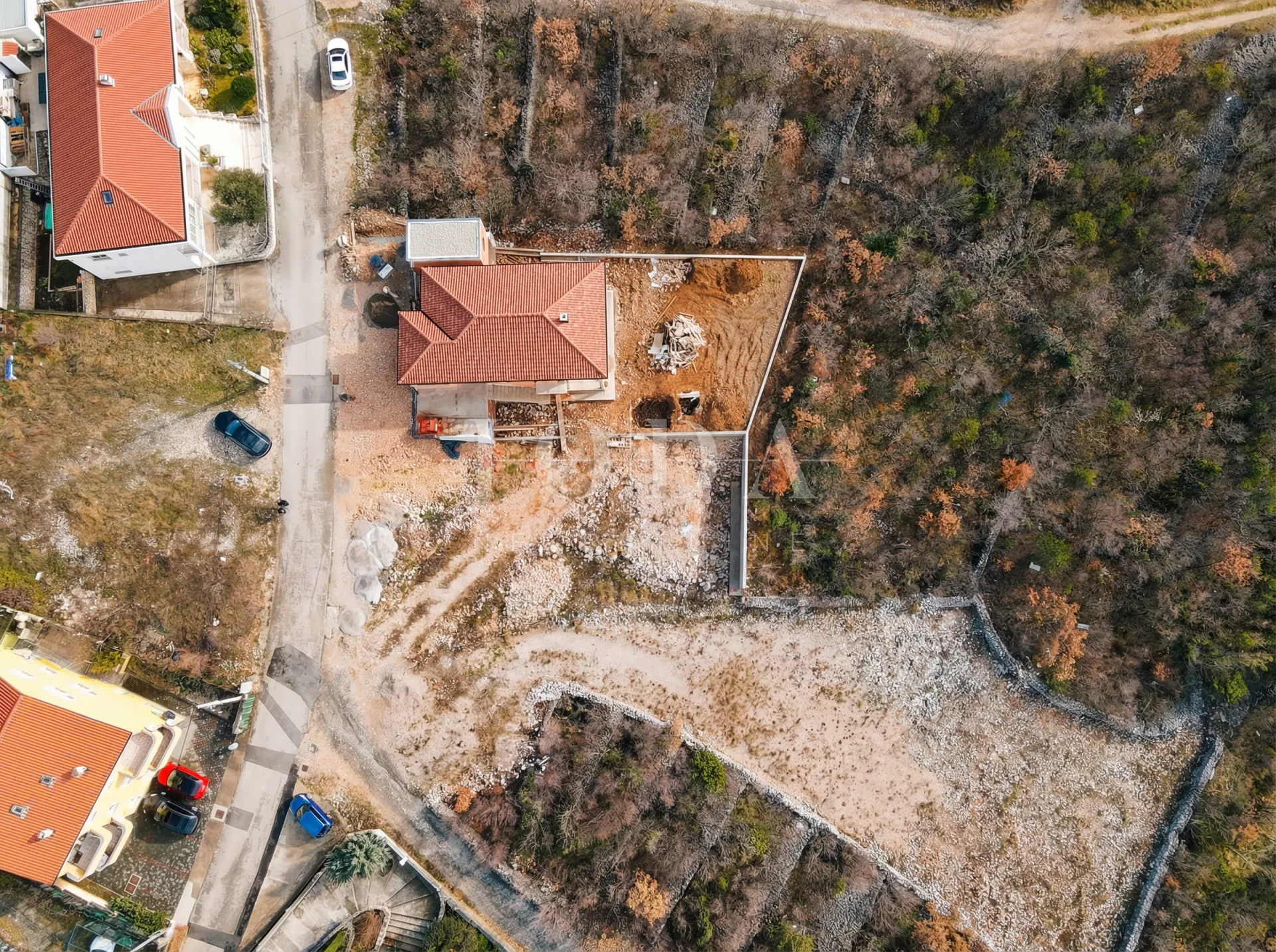 jadranovo građevinski teren s pogledom na more - slika 6