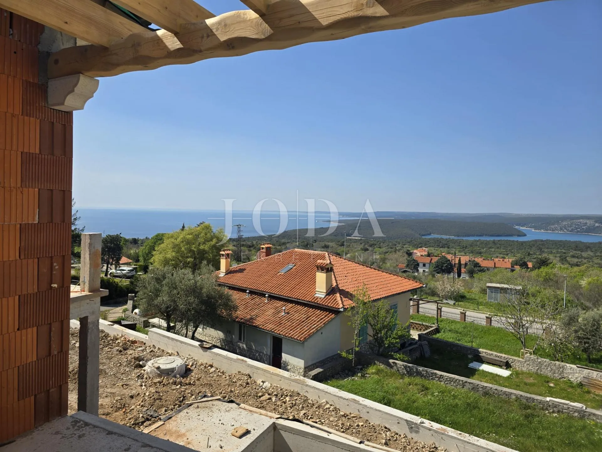 istra – rabac mediteranska kuća s bazenom i pogledom na more - slika 8