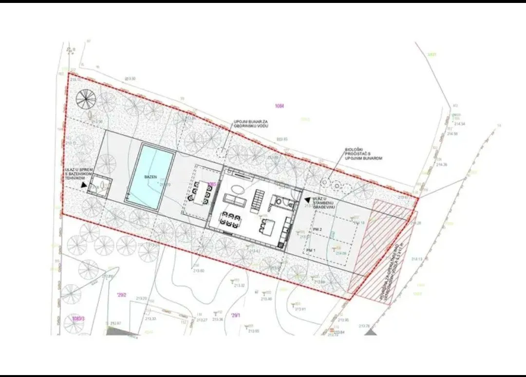 svetvinčenat, okolica, građevinsko zemljište sa projektom i građevinskom dozvolom - slika 6