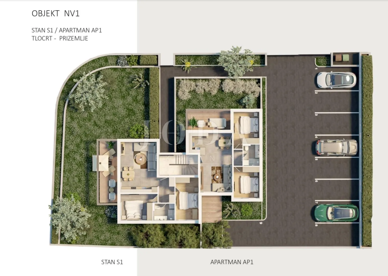 novalja residences prizemlje - slika 7