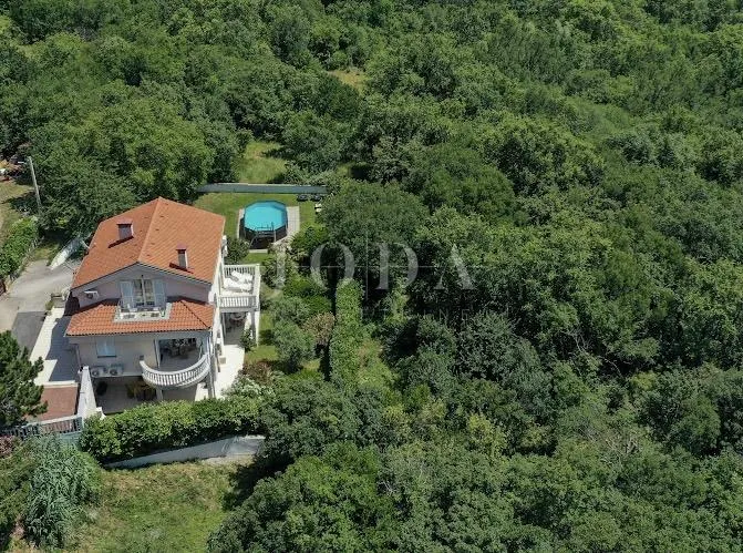 crikvenica - zaleđe, kuća sa tri stana na rubu zelenog pojasa - slika 4
