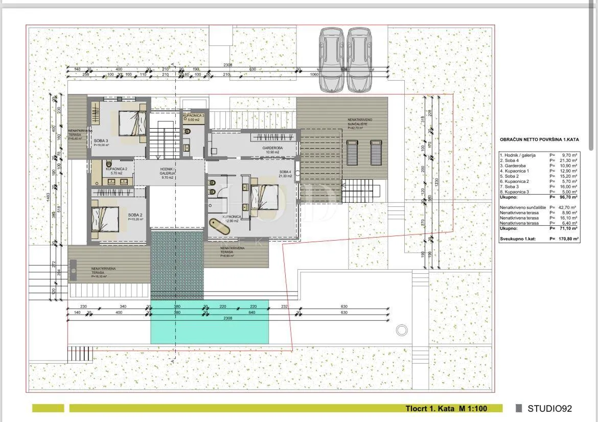labin, okolica, villa u fazi roh-bau, na moru sa jedinstvenim pogledom - slika 15