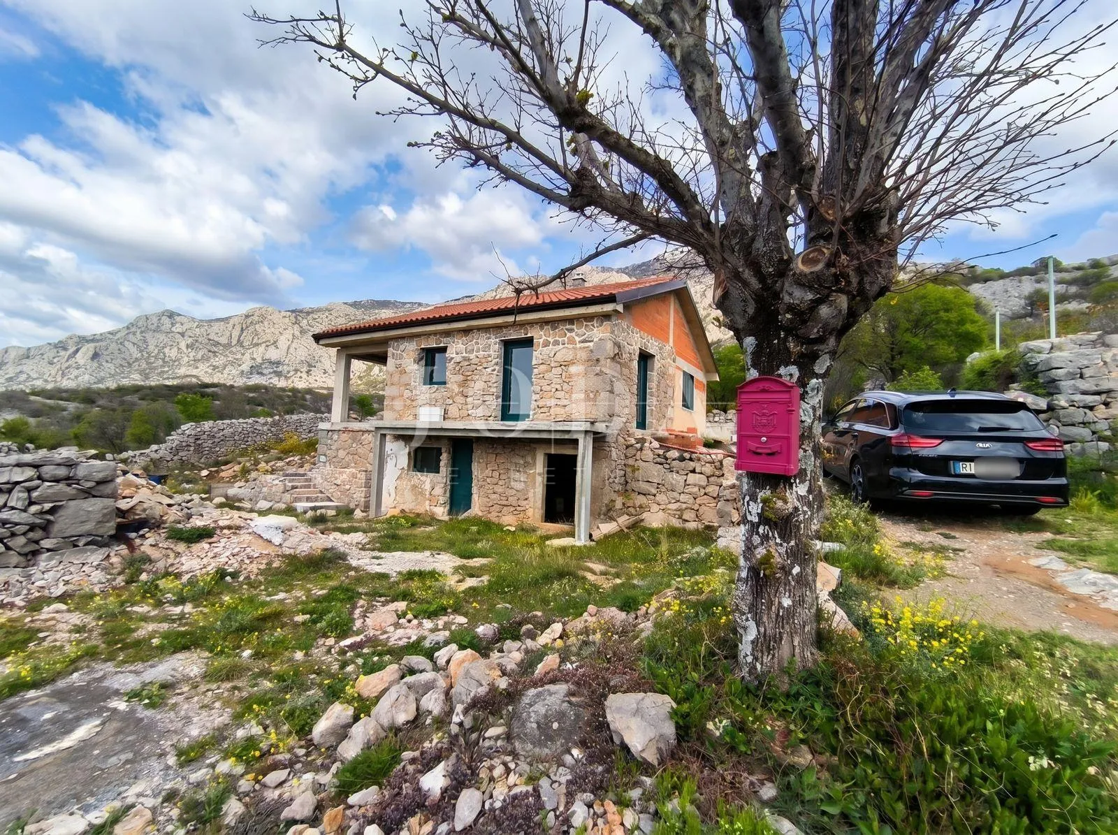 jablanac autentična kamena kuća s panoramskim pogledom na more - slika 6