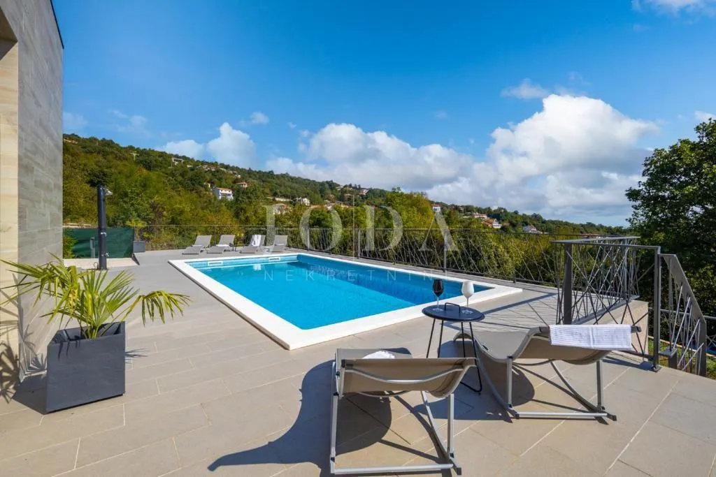 opatija, moderna villa sa prekrasnim pogledom na more - slika 8