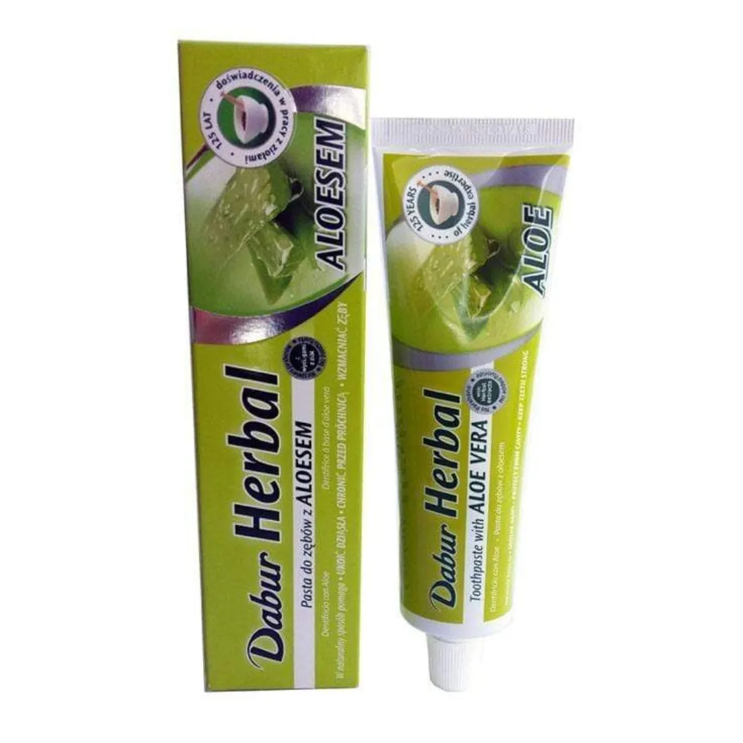 Pasta za zube Aloe vera Dabur (bez fluora) 100ml - Virovitica