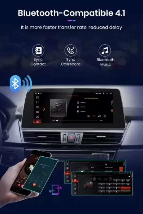 bmw f45 f46 f87 2013-2021 original multimedija navigacija android 2din - slika 17