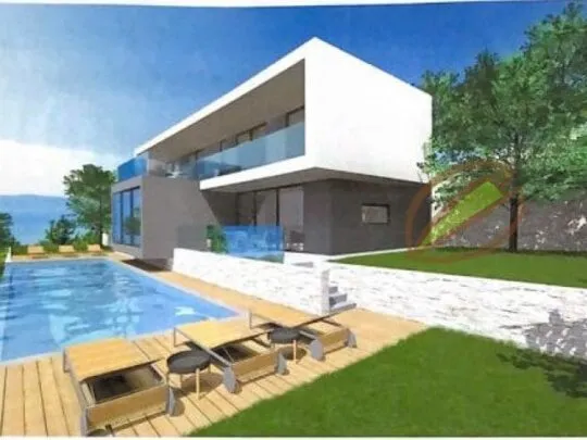 istra labin zemljište s pogledom na more i građevinskom dozvolom - slika 9