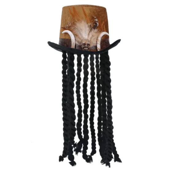 Deluxe voodoo šešir s dreadlocksima - Zagreb