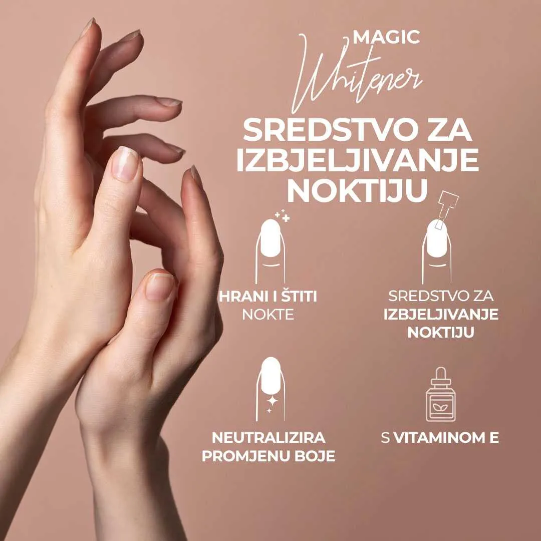 magic whitener – sredstvo za izbjeljivanje noktiju 10ml - slika 2